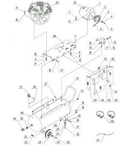 Гайка М6 для 100w80