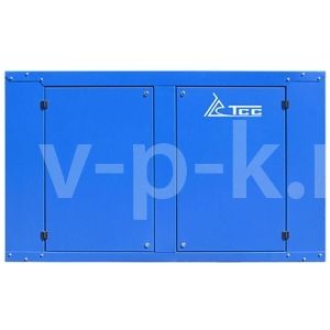 Дизельный генератор ТСС АД-64С-Т400-1РМ20 в погодозащитном кожухе  фото