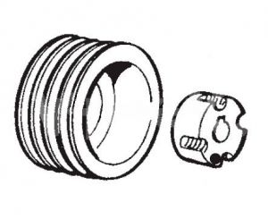 9076435 Шкив компрессора ABAC