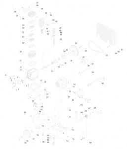 FRONT COVER GASKET FUBAG B6800B 270 СТ5 HS2080Z04 фото