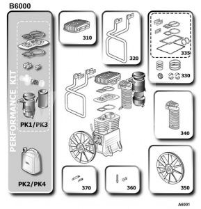 Комплект охлаждения b6000 фото