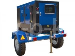 Дизельный генератор ТСС АД-40С-Т400-1РКМ7 РКМ на прицепе 022716, 022861, 033145, 036299 фото