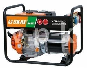 Бензиновый генератор Скат УГБ-6000Т Basic  фото