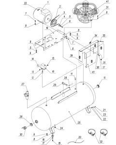 R 4151502300 Заглушка 1/4" mod.11/B (аналог 3101.00.00.203) для 500lb75