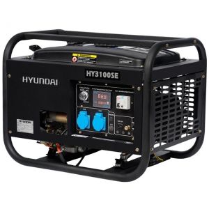 Бензиновый генератор Hyundai HY 3100SE  фото