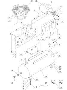Болт М12х30 для 500lt100