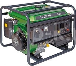 Бензиновый генератор Hitachi E57  фото