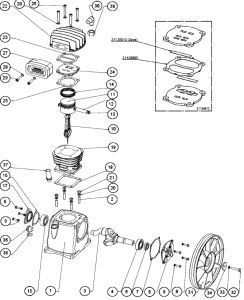 Болт крепления крышки М6х20 для lh20
