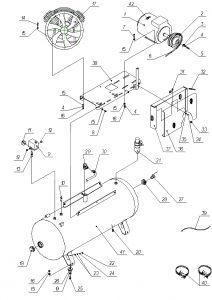 R 3101.00.00.201 Патрубок 3/8"х70 мм для 500v90
