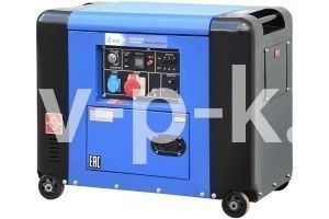 Дизельный генератор ТСС SDG 6000ES3-2R в шумозащитном кожухе  фото