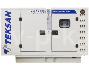 Дизельный генератор TEKSAN TJ50PE-1 CROMPTON в кожухе  фото