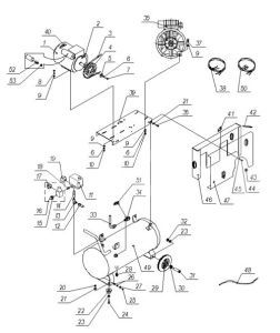 R 3101.00.10.002 Болт-ось для 50lh20a-1.5
