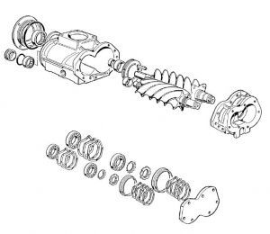 9056553 Ремкомплект винтового блока ABAC