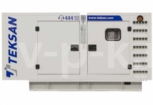 Дизельный генератор TEKSAN TJ50BD-1 CROMPTON в кожухе  фото
