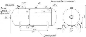 Ресивер  РГ 500/10 фото