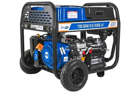 Бензиновый генератор  PROF GGW 5.0/200E v2