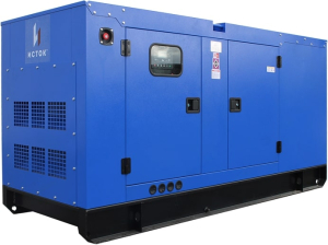 Дизельный генератор Исток АД200С-Т400-РПМ35 в кожухе с АВР  4-х тактный фото