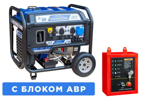 Бензиновый генератор ТСС SGG 8000Ei с блоком АВР 111113 4-х тактный фото