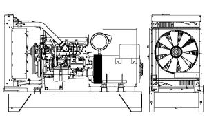 Дизельный генератор Onis Visa BD 225 B  фото
