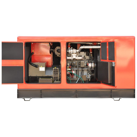 Дизельный генератор  DS 100 DAC ES  (трехфазная_кожух_пож)