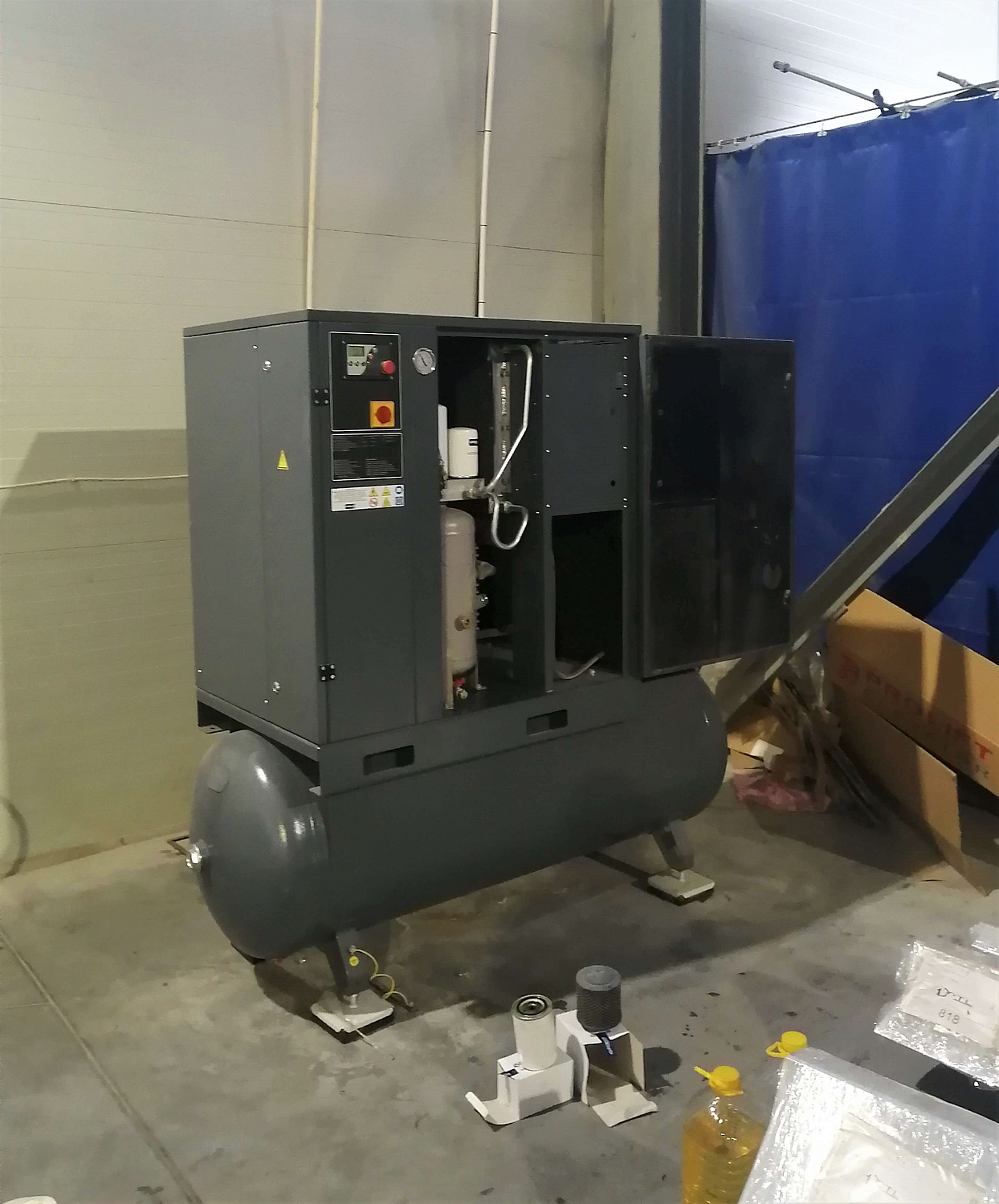 Техническое обслуживание винтового компрессора REMEZA ВК20Е-8-500Д для Белтранслифт