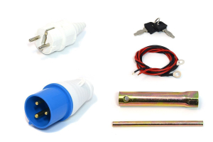 Бензиновый генератор ТСС SGG 7000EA в кожухе МК-1.1 110108 для дачи фото