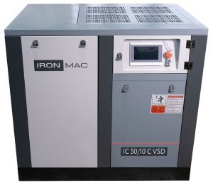 Винтовой компрессор IRONMAC IC 50/10 C VSD (IP23) фото
