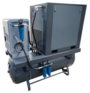 Винтовой компрессор IRONMAC IC 10/8 C VSD DF 500L (IP54) фото