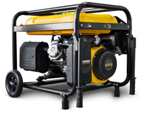 Бензиновый генератор RATO R6000E-L2W электростартер + колесный комплект  4-х тактный фото