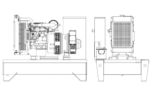 Дизельный генератор Onis Visa BD 20 B  фото