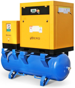 Винтовой компрессор Berg ВК-7.5РО-500 10 (IP54) для автосервиса фото