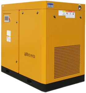 Винтовой компрессор Berg ВК-45Р-Е 8 (IP54) масляный с ременным приводом фото