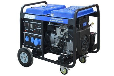 Бензиновый генератор  SGG 10000EHA в кожухе МК-2.1