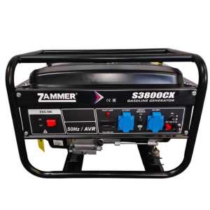 Бензиновый генератор Zammer S3800CX S3800CX портативный фото