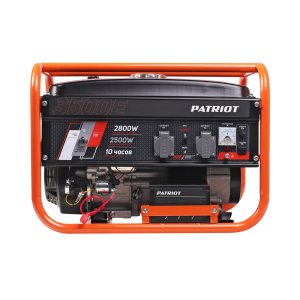 Бензиновый генератор PATRIOT SRGE 3500 E 474103150 передвижной фото