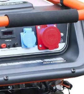 Бензиновый генератор Zongshen KB 9003 E  для дачи фото