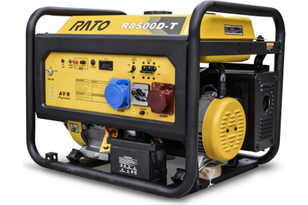Бензиновый генератор  R8500D-T + колесный комплект