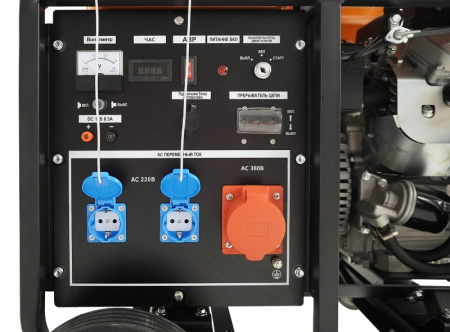 Бензиновый генератор  12000E3A