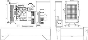 Дизельный генератор Onis Visa P 65 B  фото