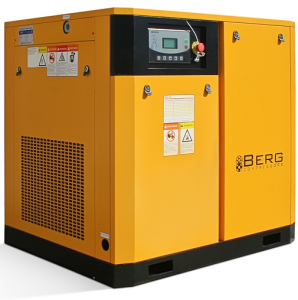 Винтовой компрессор Berg ВК-37Р-Е 10 (IP54) масляный с ременным приводом фото