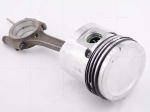 Поршень с шатуном ЦНД С415М.01.00.100 к головке С416М для компрессора АСО-Бежецк фото