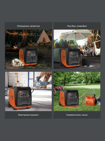 Бензиновый генератор  iGX 4000 W