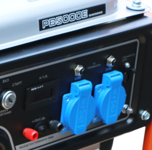 Бензиновый генератор Zongshen PB 5000 E  для дачи фото