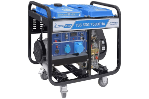 Дизельный генератор ТСС SDG 7500EHA 100026 синхронный фото